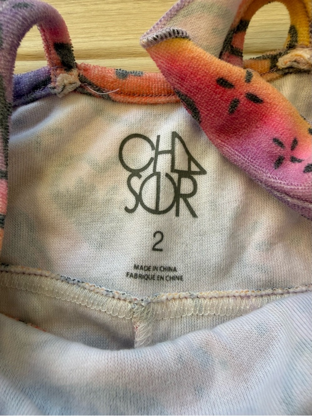 Chaser Girls Cosmic Sunset Doodle Jumpsuit Boho Retro Flare One Piece Size 2 - Picture 4 of 6